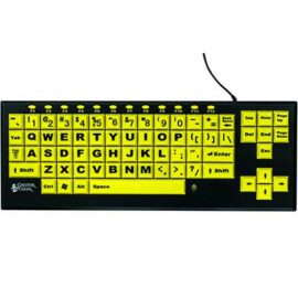 KEYBOARD_VISIONBOARD YELLOW