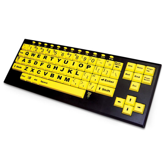 Karakteriseren Permanent Ecologie KEYBOARD_VISIONBOARD YELLOW – ST. LOUIS SOCIETY FOR THE BLIND AND VISUALLY  IMPAIRED